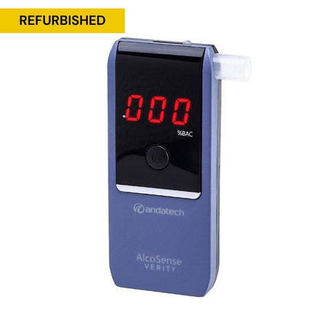 AlcoSense Verity Personal Breathalyser (Blue) - Refurbished