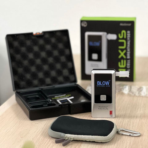 AlcoSense Nexus Personal Breathalyser with Mobile App