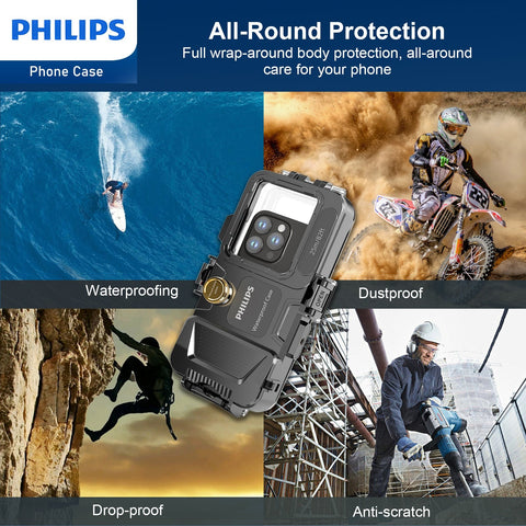 Philips Diving Phone Case For IPhone 7-14 Series (DLK6301B)