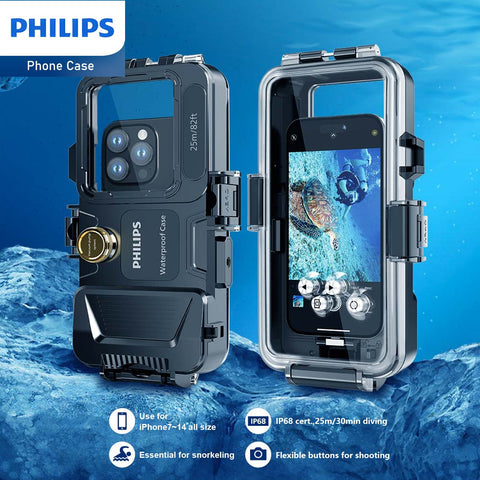 Philips Diving Phone Case For IPhone 7-14 Series (DLK6301B)