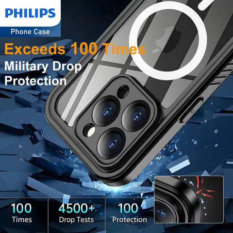 Philips Waterproof Case With MagSafe For IPhone 14 Pro Max (DLK6205B)