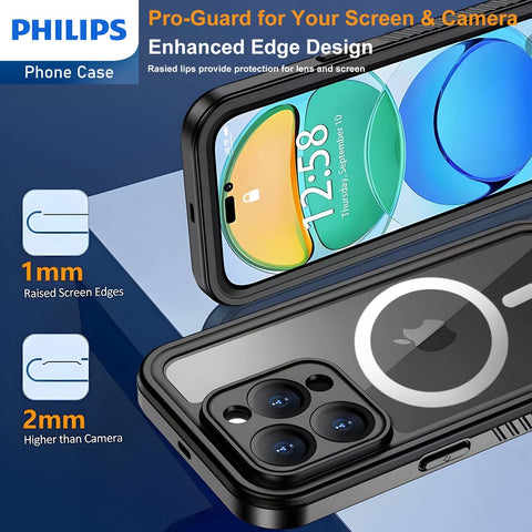 Philips Waterproof Case With MagSafe For IPhone 14 Pro Max (DLK6205B)