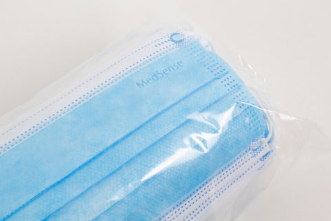 MedSense Disposable Face Masks with Ear Loops (FMR5)