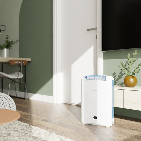 Ionmax ION612 7L/day Desiccant Dehumidifier in the living room